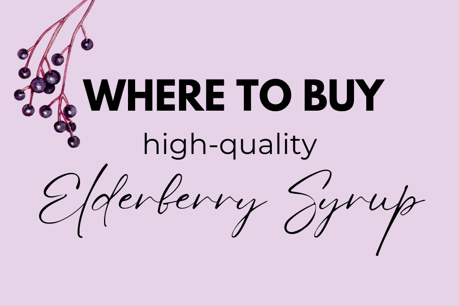 Where to buy Elderberry Syrup