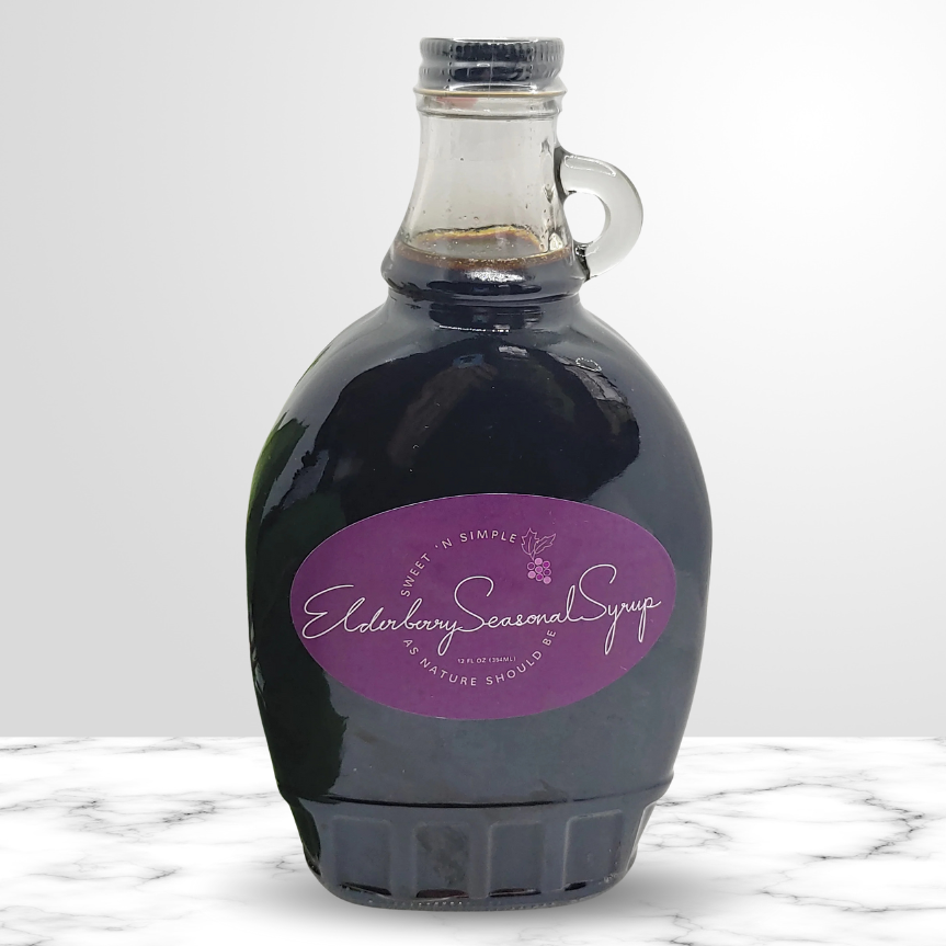 Seasonal Elderberry Syrup